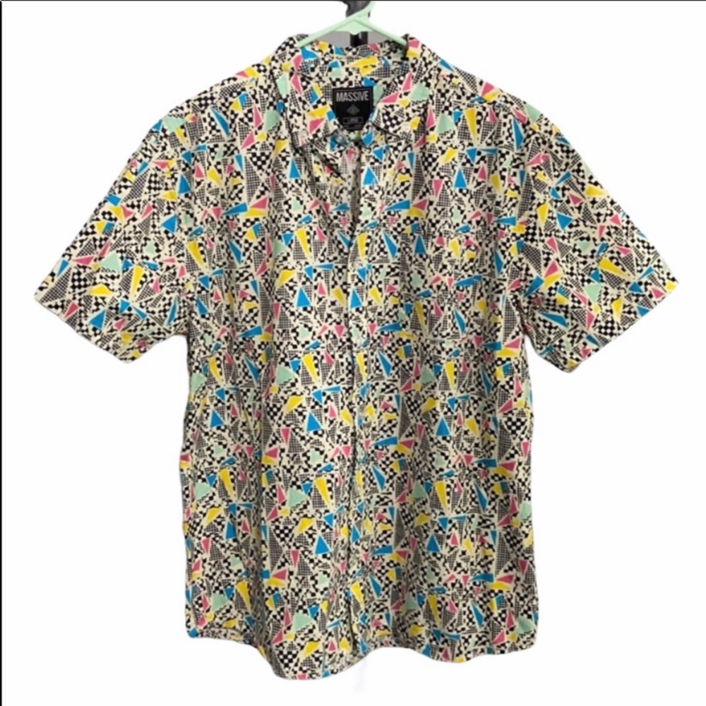 Massive 90’s inspired button down Size Large